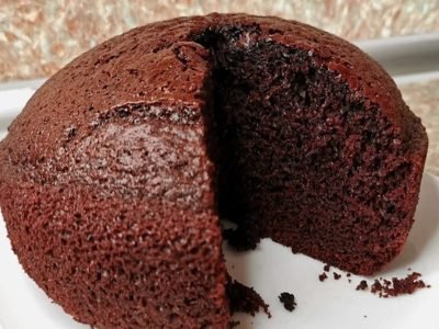 Шоколадный кекс на молоке