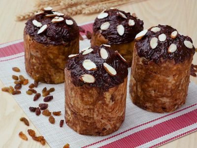 Шоколадный кулич