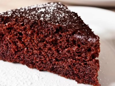 Шоколадный манник без яиц