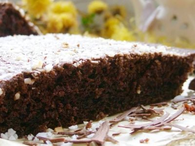 Шоколадный пирог на кипятке