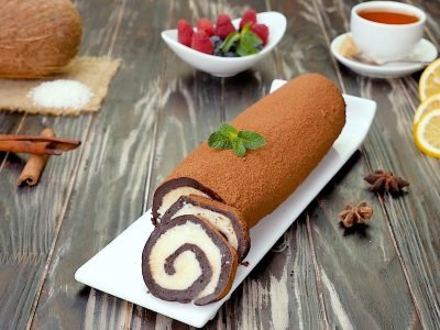 Шоколадный рулет «Баунти»