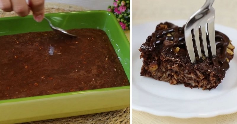 готовый шоколадный пирог