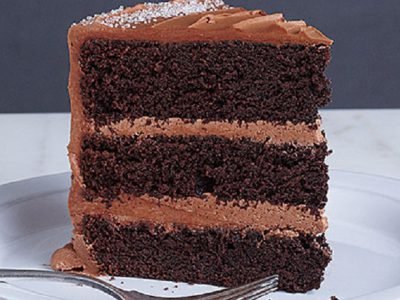 Шоколадный торт с кремом