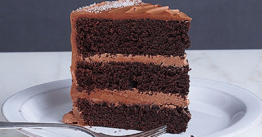 шоколадний торт з кремом - готуємо з покроковими фото