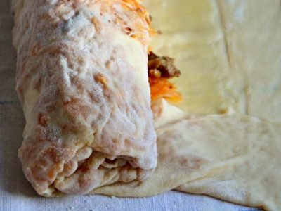 Штрудель с капустой