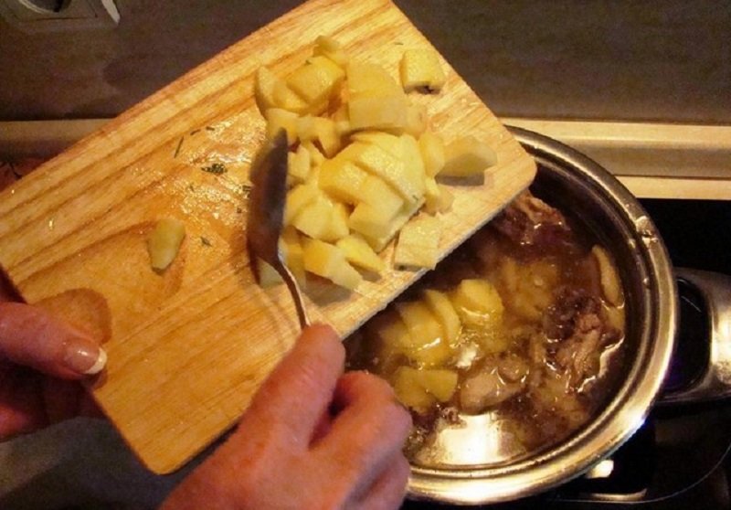 как нарезать картофель