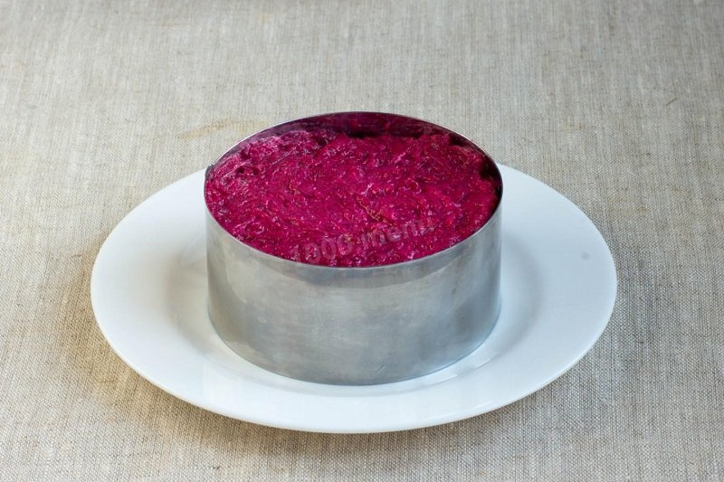 выкладка салата