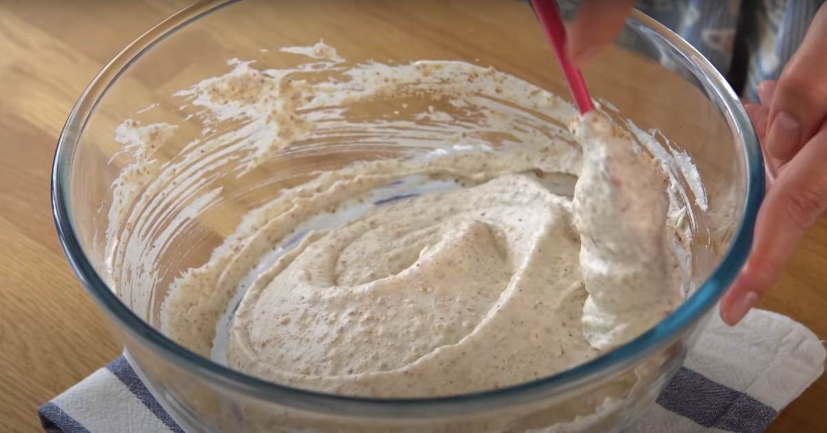 взбитые белки с миндалем