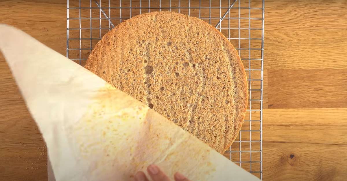 коржи с миндальной мукой