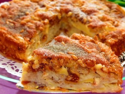 Cицилийский яблочный пирог