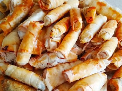 Сигара бёрек с разными начинками