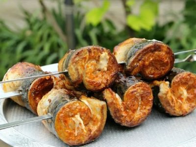 Скумбрия на шампурах: вкуснее шашлыка