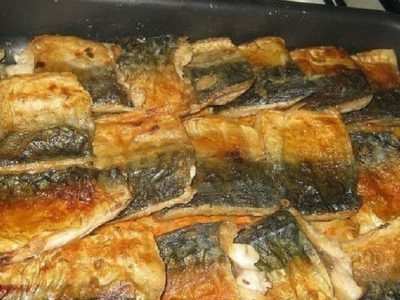 Скумбрия со сметаной