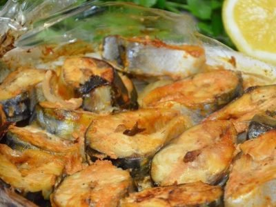 Скумбрия в рукаве