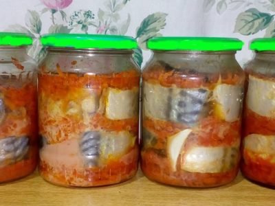 Скумбрия в томате на зиму