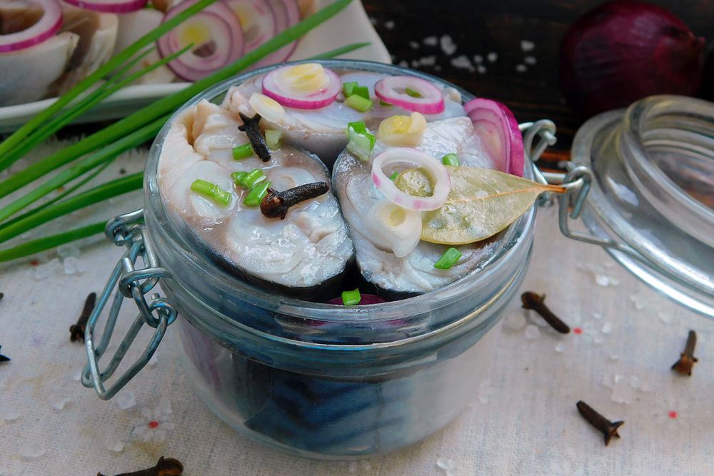 маринованная скумбрия