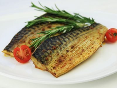 Скумбрия запеченная в духовке