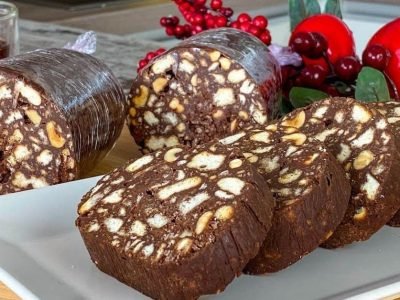 Сладкая колбаска со сгущенкой