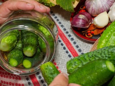 Сладкие маринованные огурцы на зиму