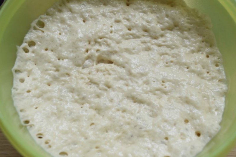 опара на дрожжах