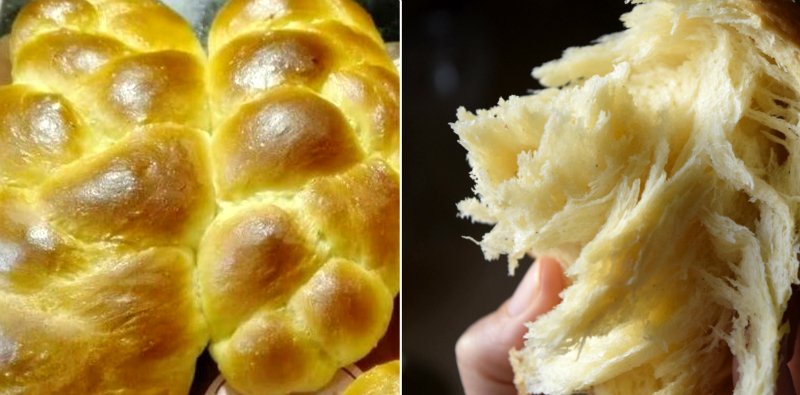 сладкие плетенки из дрожжевого теста