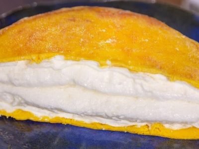 Сладкий омлет на сковороде