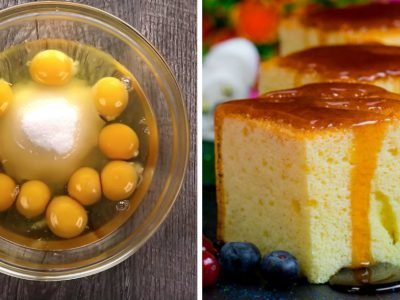 Сладкий омлет с молоком в духовке