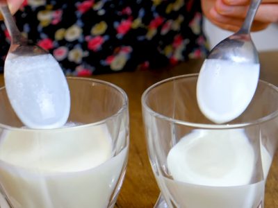 Сливки из молока и масла