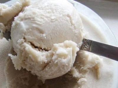 Сливочное мороженое