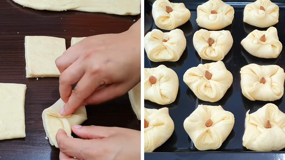 булочки с орехами