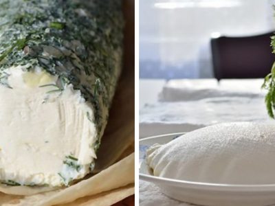 Сливочный домашний сыр