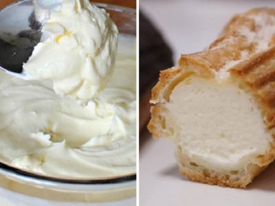 Сливочный крем для эклеров