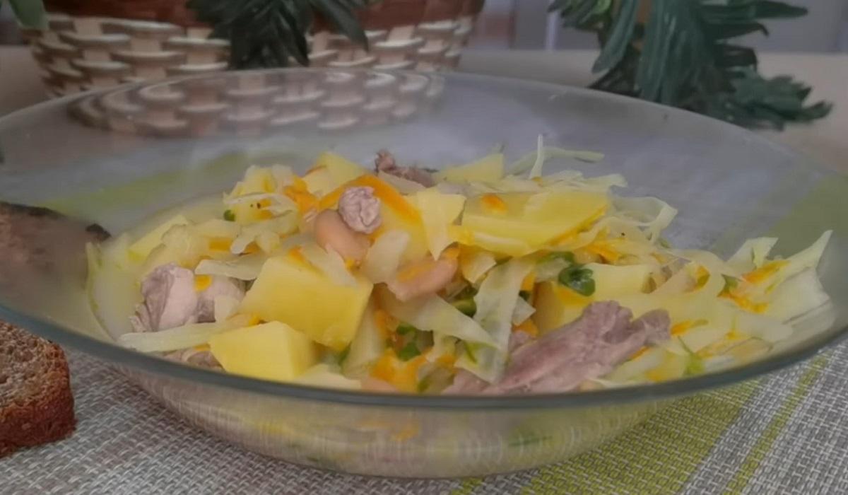 суп с капустой