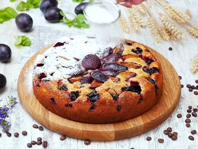 Сливовый пирог