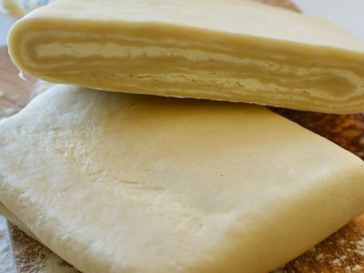 Слоеное тесто домашнего приготовления