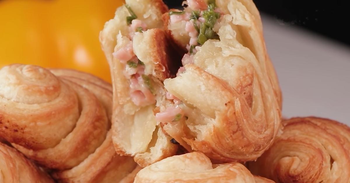 слойки с начинкой