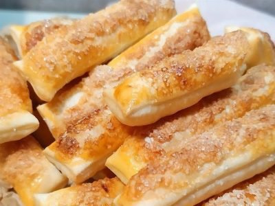 Слоеные палочки с начинкой