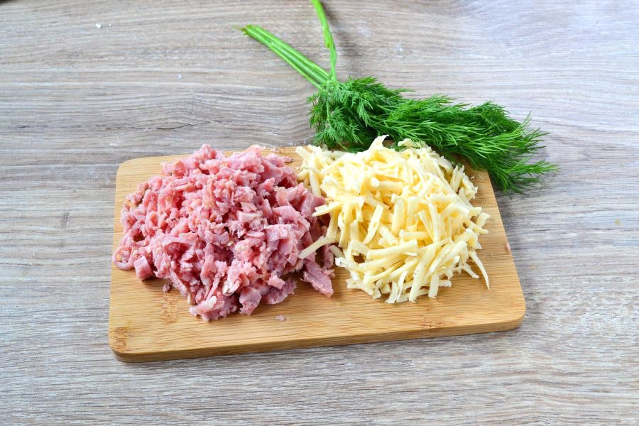 сыр и ветчина