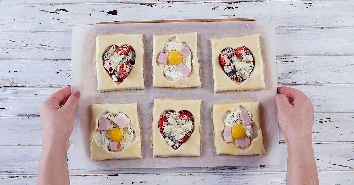 слойки с сыром