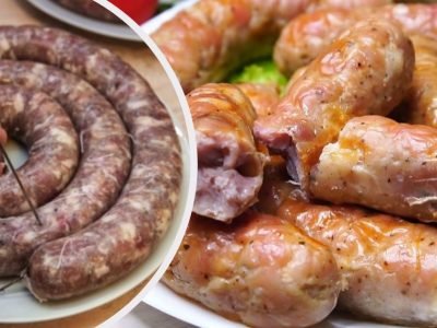 Сочная домашняя колбаса по-румынски