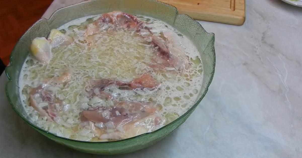 курица в маринаде