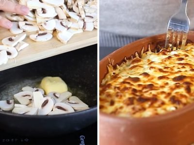 Сочные шампиньоны по-грузински