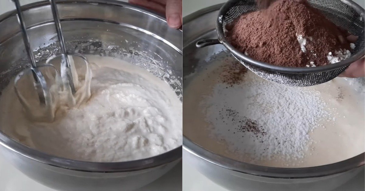 шоколадный манник на молоке