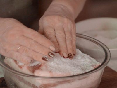 Соленое сало по-домашнему