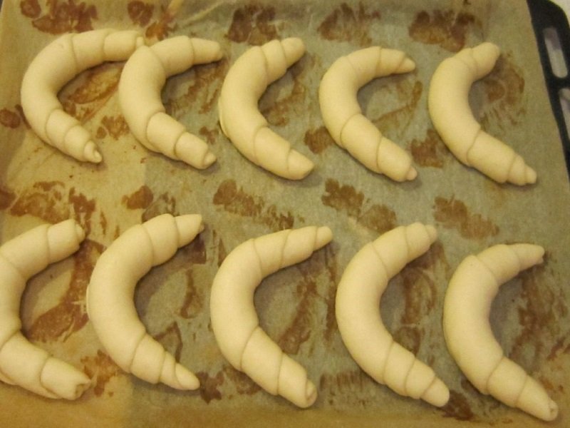 кифли на противне