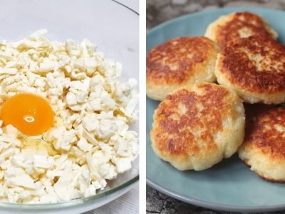 Необычный рецепт завтрака: соленые сырники из плавленых сырков