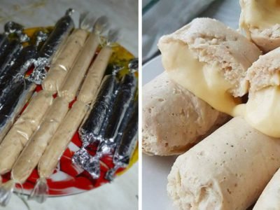 Сосиски с сыром