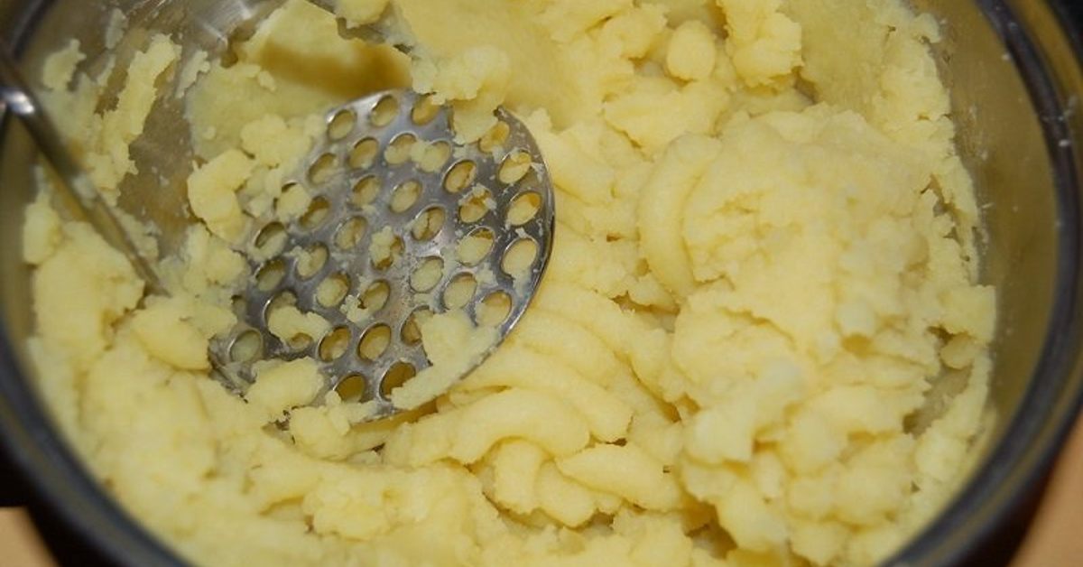 картофельное пюре