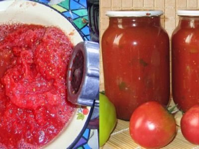 Соус из помидоров с болгарским перцем