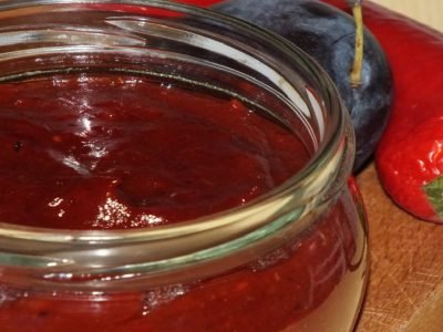 Соус из слив к мясу